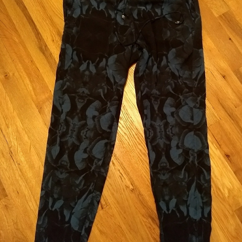 True Religion Floral Drawstring Pants